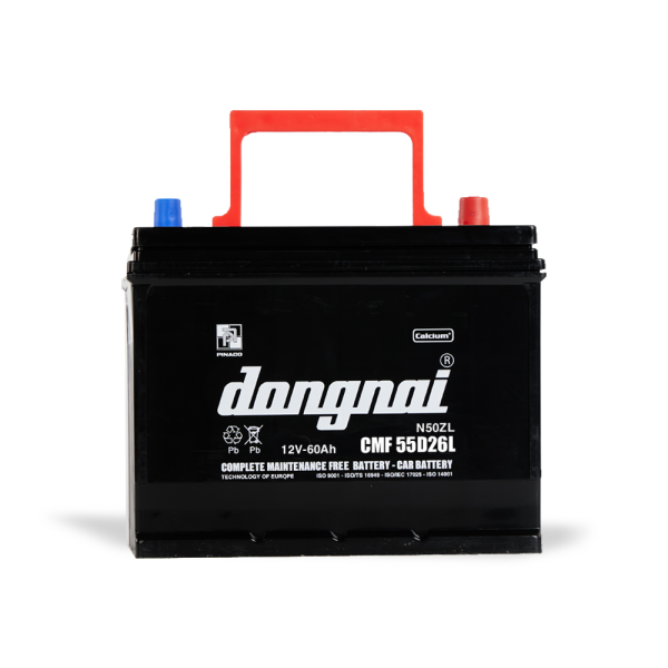 CMF 55D26L - 12V - 60Ah