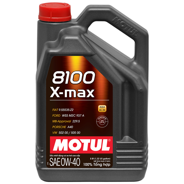 8100 X-MAX 0W40 4X5L