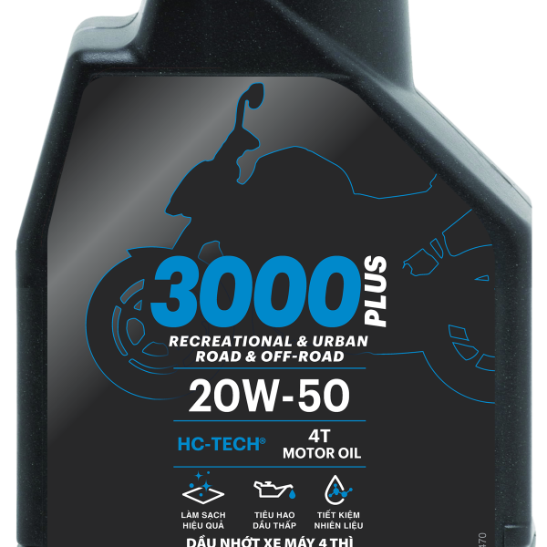 MOTUL 3000 PLUS 4T 20W50 0.8L